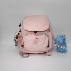 Kipling BP4354 Monkey City Pack XS Mini Backpack Blushing Pink NWT Lightweight